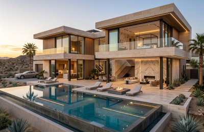 5 beds luxury house